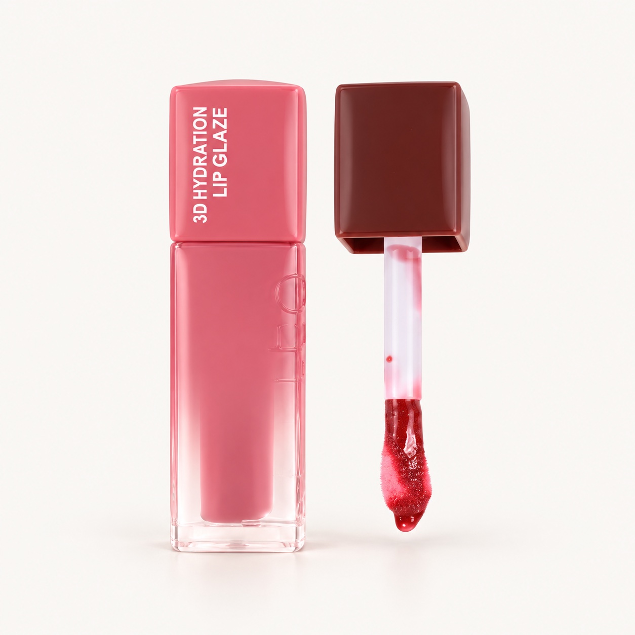 Brillo labial hidrantante efecto espejo 6 tonos